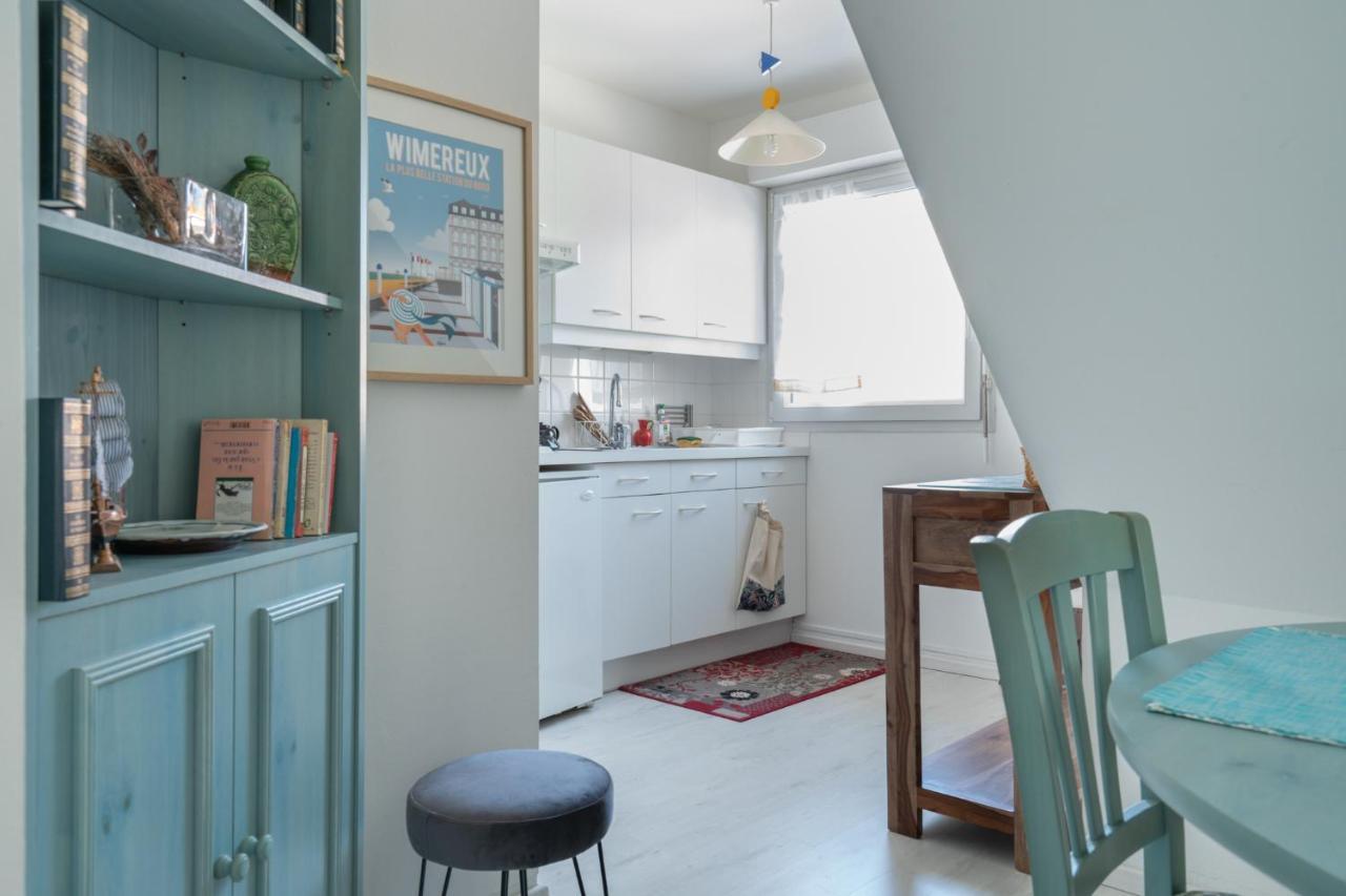 Studio Cosy Et Lumineux A 2 Pas De La Plage Et Du Centre Ville 维姆勒 外观 照片